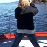 Kassi looking for whales